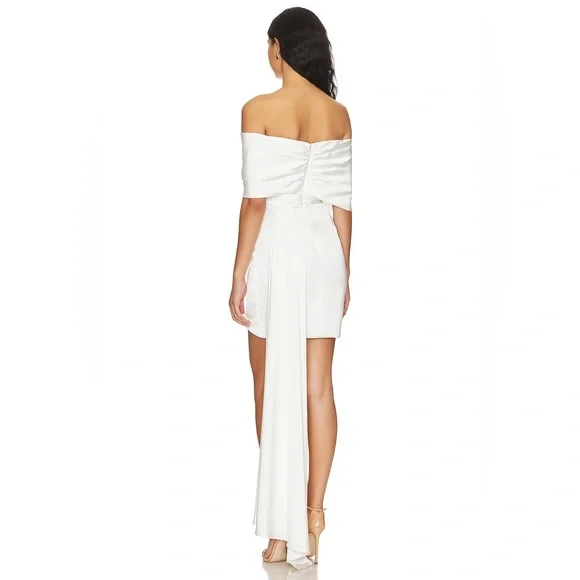 victoria beckham ivory dress Lace Cami Dress In Ivory main image 1